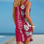 Alabama Crimson Tide Flowers 3D Limited Edition Summer Collection Beach Dress NEW082869