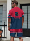 New England Patriots Limited Edition Summer Collection T-shirt And Shorts Set