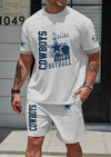 Dallas Cowboys Limited Edition Summer Collection T-shirt And Shorts Set