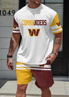 Washington Commanders Limited Edition Summer Collection T-shirt And Shorts Set