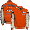 Denver Broncos Limited Edition Unisex Sizes S-5XL AOP Button Baseball Jacket