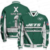 New York Jets Limited Edition Unisex Sizes S-5XL AOP Button Baseball Jacket