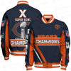 Chicago Bears Limited Edition Unisex Sizes S-5XL AOP Button Baseball Jacket