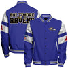 Baltimore Ravens Limited Edition Unisex Sizes S-5XL AOP Button Baseball Jacket