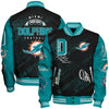 Miami Dolphins Limited Edition Unisex Sizes S-5XL AOP Button Baseball Jacket