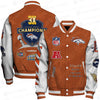 Denver Broncos Limited Edition Unisex Sizes S-5XL AOP Button Baseball Jacket