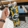 Green Bay Packers Limited Edition 40oz Tumbler Transparent Lid