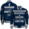 Seattle Seahawks Limited Edition Unisex Sizes S-5XL AOP Button Baseball Jacket