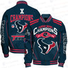 Houston Texans Limited Edition Unisex Sizes S-5XL AOP Button Baseball Jacket