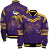 Minnesota Vikings Limited Edition Unisex Sizes S-5XL AOP Button Baseball Jacket