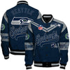 Seattle Seahawks Limited Edition Unisex Sizes S-5XL AOP Button Baseball Jacket