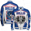 Buffalo Bills Limited Edition Unisex Sizes S-5XL AOP Button Baseball Jacket