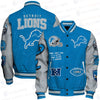 Detroit Lions Limited Edition Unisex Sizes S-5XL AOP Button Baseball Jacket