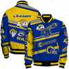 Los Angeles Rams Limited Edition Unisex Sizes S-5XL AOP Button Baseball Jacket