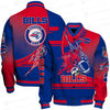 Buffalo Bills Limited Edition Unisex Sizes S-5XL AOP Button Baseball Jacket