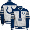 Indianapolis Colts Limited Edition Unisex Sizes S-5XL AOP Button Baseball Jacket