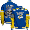 Los Angeles Rams Limited Edition Unisex Sizes S-5XL AOP Button Baseball Jacket