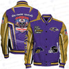 Baltimore Ravens Limited Edition Unisex Sizes S-5XL AOP Button Baseball Jacket