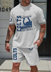 Indianapolis Colts Limited Edition Summer Collection T-shirt And Shorts Set