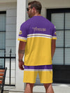 Minnesota Vikings Limited Edition Summer Collection T-shirt And Shorts Set