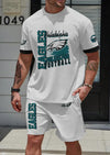 Philadelphia Eagles Limited Edition Summer Collection T-shirt And Shorts Set