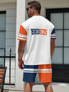 Denver Broncos Limited Edition Summer Collection T-shirt And Shorts Set