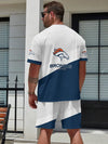 Denver Broncos Limited Edition Summer Collection T-shirt And Shorts Set