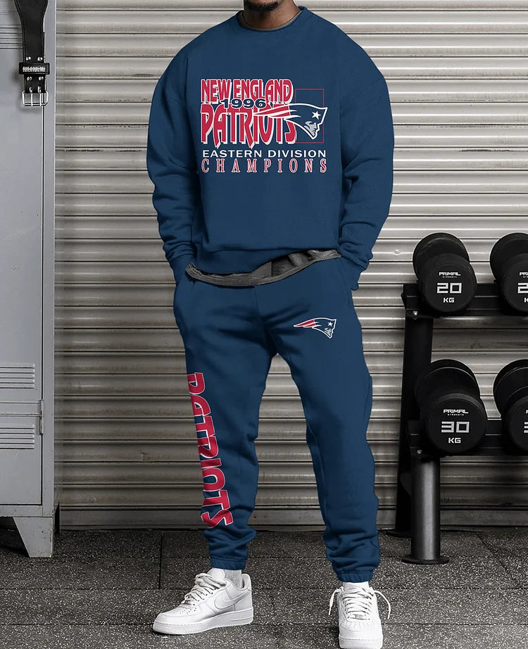 New England Patriots 3D Limited Edition Sweatshirt And Joggers Unisex Sizes