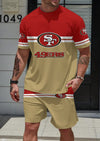 San Francisco 49ers Limited Edition Summer Collection T-shirt And Shorts Set