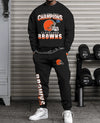 Cleveland Browns 3D Limited Edition Sweatshirt And Joggers Unisex Sizes