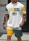 Green Bay Packers Limited Edition Summer Collection T-shirt And Shorts Set