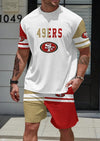 San Francisco 49ers Limited Edition Summer Collection T-shirt And Shorts Set