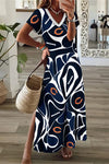 Chicago Bears Limited Edition All-Over Print Women&#39;s V-neck Dress With Side Slit