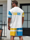 Los Angeles Chargers Limited Edition Summer Collection T-shirt And Shorts Set