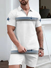 Dallas Cowboys Limited Edition ZIP Polo Shirt And Shorts Two-Piece Suits