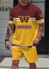 Washington Commanders Limited Edition Summer Collection T-shirt And Shorts Set