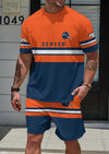 Denver Broncos Limited Edition Summer Collection T-shirt And Shorts Set