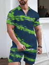 Seattle Seahawks Limited Edition ZIP Polo Shirt And Shorts Two-Piece Suits