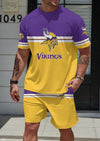 Minnesota Vikings Limited Edition Summer Collection T-shirt And Shorts Set