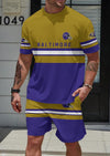 Baltimore Ravens Limited Edition Summer Collection T-shirt And Shorts Set