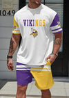 Minnesota Vikings Limited Edition Summer Collection T-shirt And Shorts Set