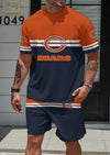 Chicago Bears Limited Edition Summer Collection T-shirt And Shorts Set