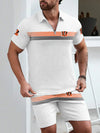 Cincinnati Bengals Limited Edition ZIP Polo Shirt And Shorts Two-Piece Suits