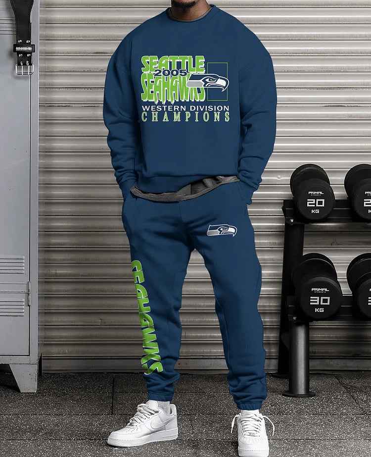 Seattle Seahawks 3D Limited Edition Sweatshirt And Joggers Unisex Sizes