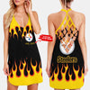 Pittsburgh Steelers Limited Edition Summer Collection Cross Back Dress