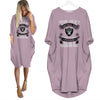 Las Vegas Raiders Awesome Fan Loose Casual Pocket T-shirt Dress 6 Colors Size S-5XL NEW082306