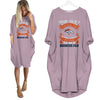 Denver Broncos Awesome Fan Loose Casual Pocket T-shirt Dress 6 Colors Size S-5XL NEW082307