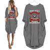 Georgia Bulldogs Awesome Fan Loose Casual Pocket T-shirt Dress 6 Colors Size S-5XL NEW082370