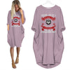 Georgia Bulldogs Awesome Fan Loose Casual Pocket T-shirt Dress 6 Colors Size S-5XL NEW082370