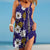 Baltimore Ravens Flowers 3D Limited Edition Summer Collection Beach Dress NEW082809